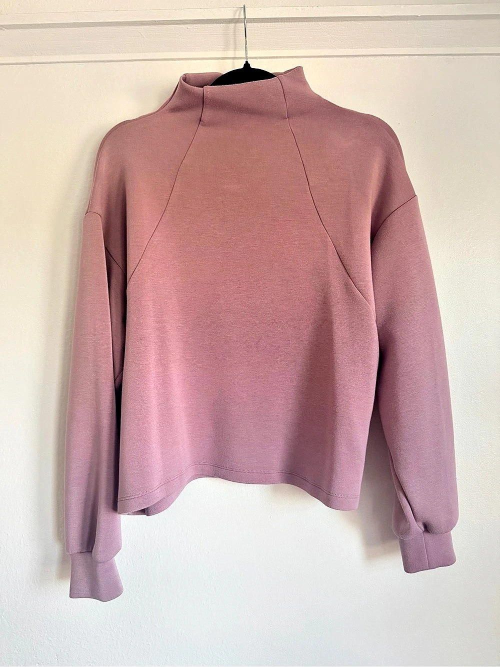 Zella Pink Mock Neck Long Sleeve Size XS Like New